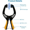 thumbnail image 1 of Herramientas para abrir/reparar pantallas LCD compatibles con todo tipo de Smartphones y Tablets + pinzas y ventosa incluidas (Naranja),, 1 of 2