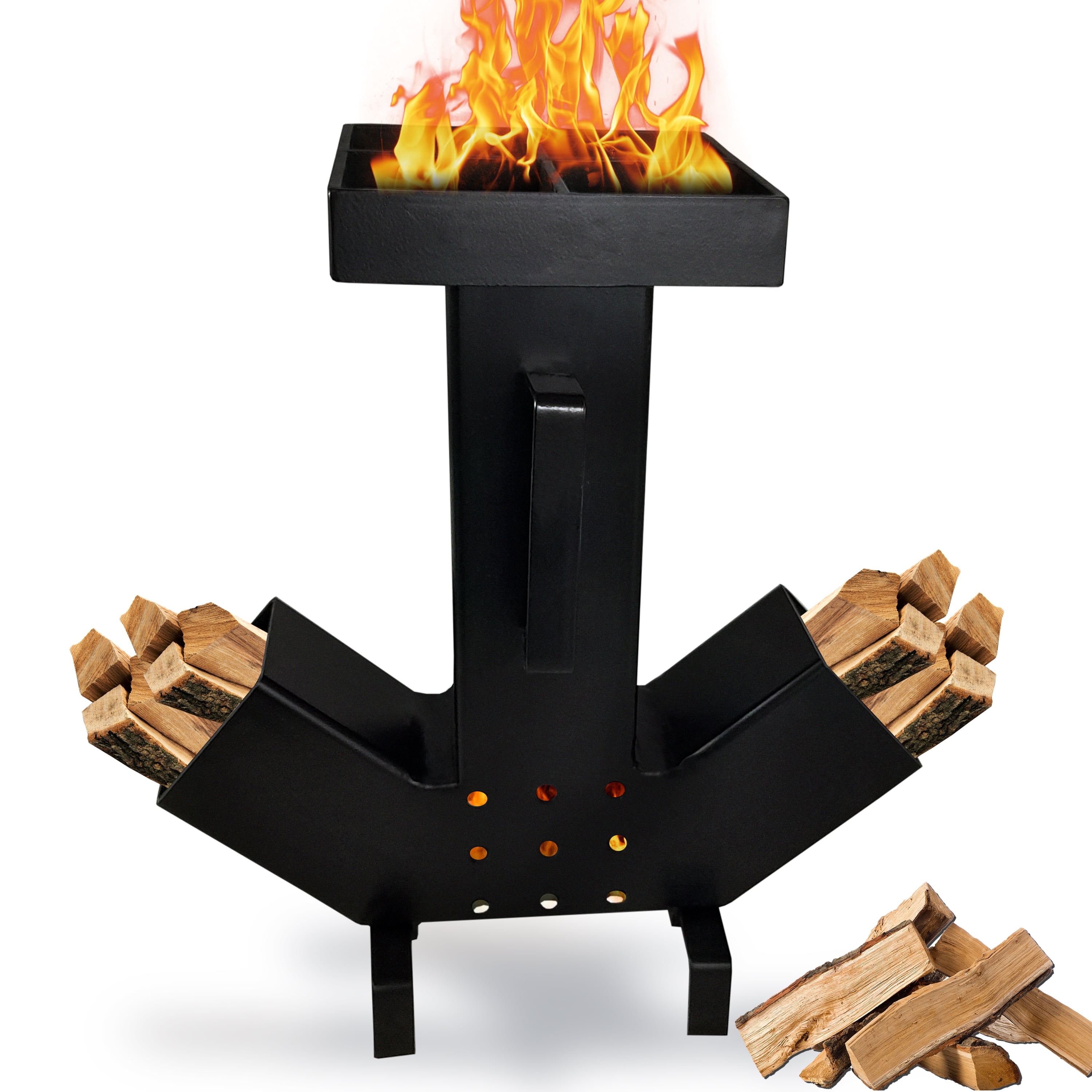 Febtech - Camping Rocket Stove for Outdoor Cooking, Picnic, Camping,  Hunting - Walmart.com