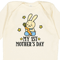 thumbnail image 4 of Inktastic My 1st Mothers Day Boys Boys Long Sleeve Baby Bodysuit, 4 of 5