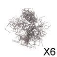 thumbnail image 1 of DYNWAVECA 4-6pack 100 Pièces de Réparation de Voiture Soudeur Standard Pré Coupe Agrafes Chaudes de 0,8 Mm 6 Pièces, 1 of 6