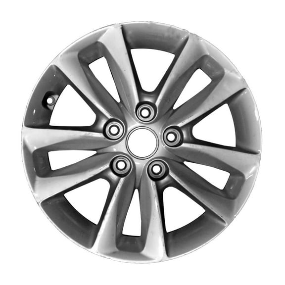 Kia Forte Wheel 2017 16" Factory OEM Silver 52910A7AA0