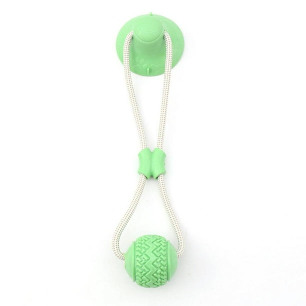TQEHS Juguete masticable para perros, cuerda para tirar, limpieza de muelas para mascotas, dispensador de alimentos AUN Bite F3S6