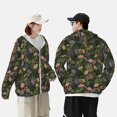thumbnail image 4 of Kdxio Camouflage Skulls Print Women Men Sun Protection UPF 50+ Jackets Zip Up Long Sleeve Hoodie Hiking Lightweight with Pockets, 4 of 7