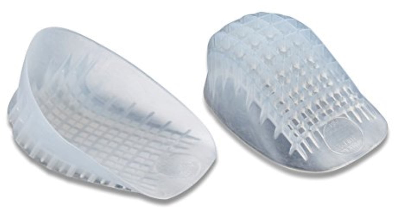 TuliGEL Heavy Duty Heel Cup, Shock Absorption Gel Cushion Insert for