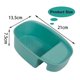thumbnail image 2 of Sink Strainer Colander Drain Basket, Multifunction Saddle-shaped Mesh Strainer, Corner Food Strainer, 2 of 4