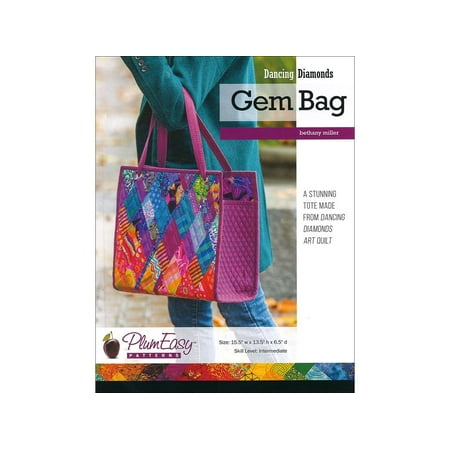 - PlumEasy Patterns Dancing Diamond Gem Bag Ptrn