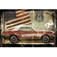 thumbnail image 2 of Sophie 6 32x23 White Modern Wood Framed Museum Art Print Titled - Vintage Classic Car, 2 of 4
