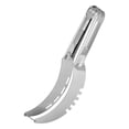 thumbnail image 3 of Cortador Frutas Acero Inoxidable Con Antideslizante Divisor (plata), 3 of 4