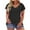 Black, variant on Fesfesfes Women Plus Size Tshirts for Women Plus-Size Ruffles Solid Blouses Short Sleeve Summer V-Neck Tops T- T Shirt for Women 8(L)