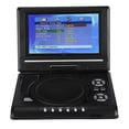 thumbnail image 2 of Lecteur DVD Portable AVI/EVD/DVD/SVCD/ VCD/ CD/ CD-R/RW de 7 Pouces, Lecteur TV pour Voiture, Rechargeable pour la Maison pour la Voiture, 2 of 8