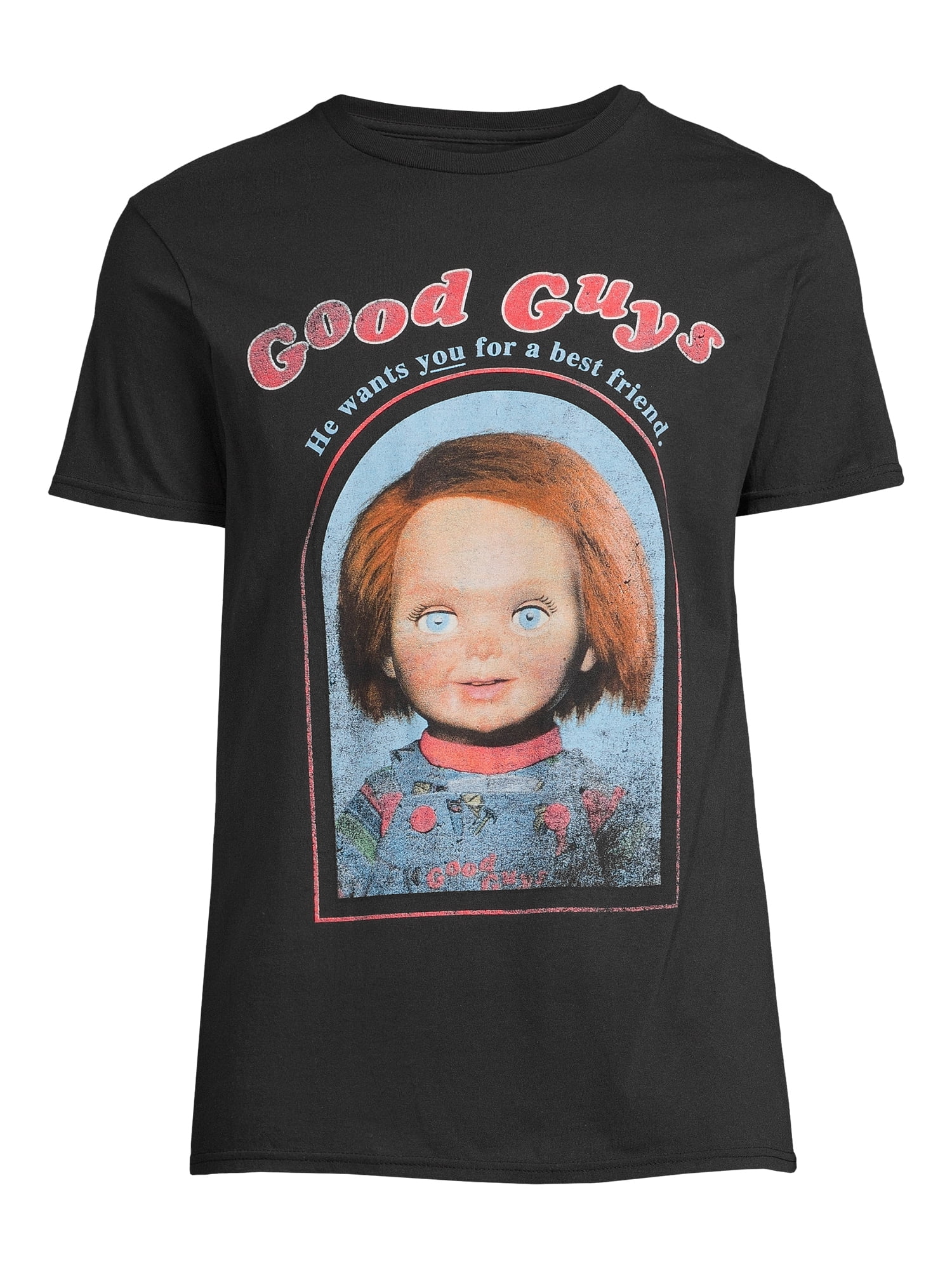 Chucky Men's and Big Men's Good Guys Graphic T-Shirt with Short Sleeves