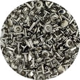 thumbnail image 2 of Springfield Leather Company's Nickel Plate Medium Double Cap Rivets 100pk, 2 of 9