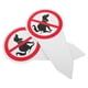 thumbnail image 1 of 2 letreros con estaca que prohíben que los perros hagan sus necesidades. Advertencia: No permita que los perros orinen en el césped., 1 of 5