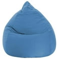 thumbnail image 1 of Gouchee Home Easy Collection Contemporary Polyester Microfiber Upholstered Bean Bag Chair Blue, 1 of 7