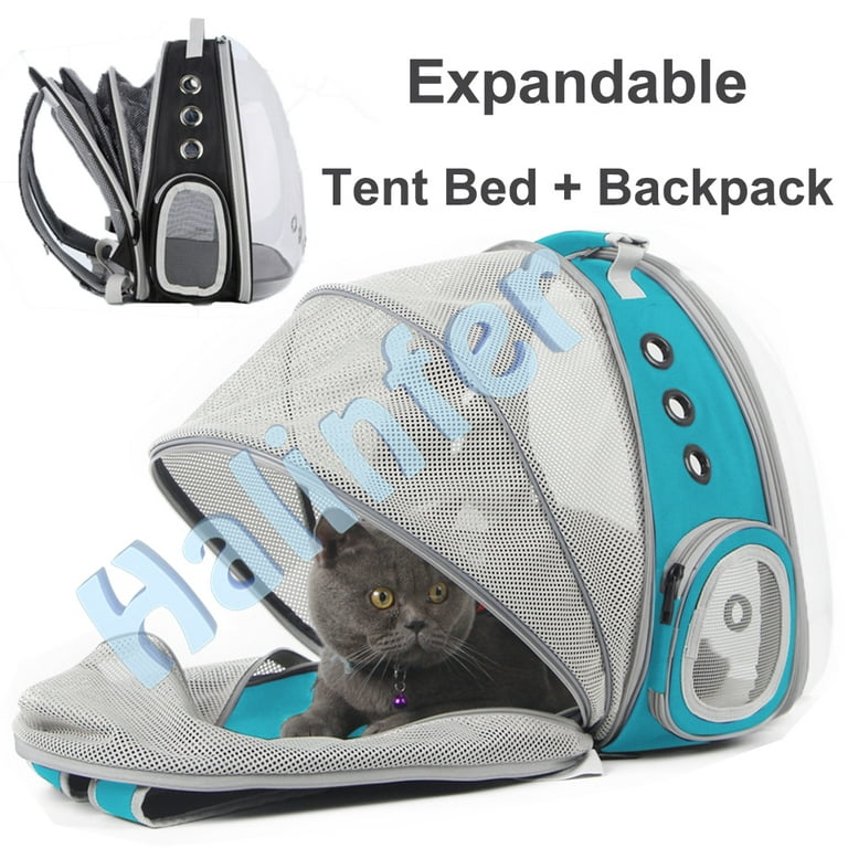 TRAVELCAT Cat Travel Pet Backpack Convertible Panoramic Window for