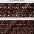 thumbnail image 2 of Soimoi Cotton Voile Fabric Leaves & Grandiflora Roses Floral Print Fabric by The Yard 42 Inch Wide, 2 of 7