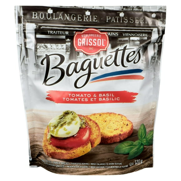 Boulangerie Grissol Baguettes Tomato & Basil, Dare