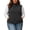 Dark Gray, variant on Plus Size Vests for Women Fleece Stand Collar Full Zip Sleeveless Lightweight Warm Outerwear with Pockets,S-4XL