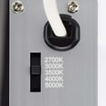 thumbnail image 5 of 9w CCT Tunable LED Direct Wire Downlight 4-in Square Remote Driver White, 5 of 7