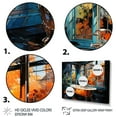 thumbnail image 3 of Designart "Bathroom modern Reflections II" Bath & Laundry Floater Framed Canvas Art Print, 3 of 7