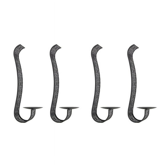 4X Wall Sconce Candle Holder Wall-Mount Pillar Candles Holders for Room Decoration Candle Stand