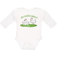 thumbnail image 3 of Inktastic Hey, Guess What? Chicken Butt Boys or Girls Long Sleeve Baby Bodysuit, 3 of 5