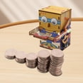 thumbnail image 1 of Proyecto de ciencia de la madera CUTICAT modelo juego de rompecabezas 3D robot de construcción hucha, 1 of 8
