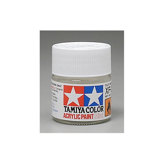 Tamiya 81702 Acrylic Mini XF2 Flat White 1/3 oz TAM81702