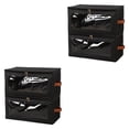 thumbnail image 4 of Caja organizadora filamento para impresión 3D (4 piezas), color negro, con transparente, para estudio doméstico. Contenedor tela Oxford., 4 of 8