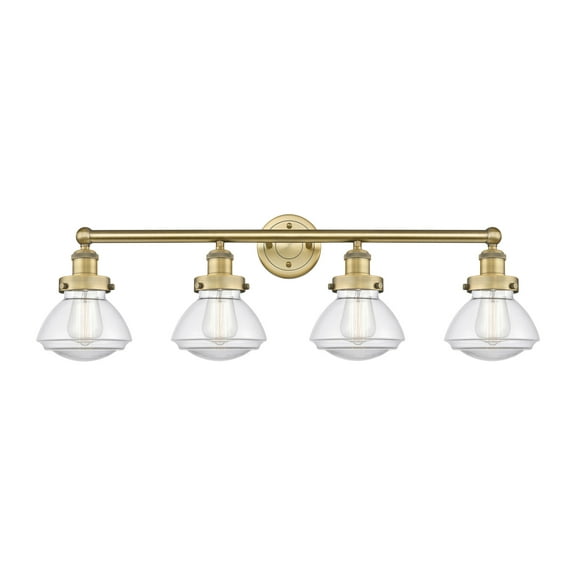 Innovations Lighting 616-4W-10-34 Olean Vanity Olean 4 Light 34" Wide Vanity Light - Brass