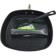 thumbnail image 4 of Non Stick Grill Pan Square Aluminum Grill Pan Non Stick Cookware Gas Stove Compatible Only, 4 of 7