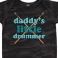 thumbnail image 4 of Inktastic Daddy's Little Drummer Boys or Girls Baby Bodysuit, 4 of 5