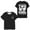 A-Black, variant on Short Sleeve T Shirts for Boys Children's Letter Print Round Neck Pullover Tops,6-7 Y
