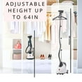 thumbnail image 2 of SALAV Performance Smart Auto off Upright Garment Steamer with Wheels & Descaler Packet, White, 2 of 8