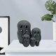 thumbnail image 1 of 5 Unids Nesting Doll Coleccionable Hecho a Mano Novedad Artesanía Figuras Apilables Matryoshka Dolls para el Hogar Fiesta de Halloween Suministros Dec Hugo Muñeca rusa, 1 of 10