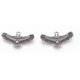 thumbnail image 1 of 1 colgante de águila de acero inoxidable quirúrgico 316, dijes de metal de águila, colgante de plata., 1 of 2