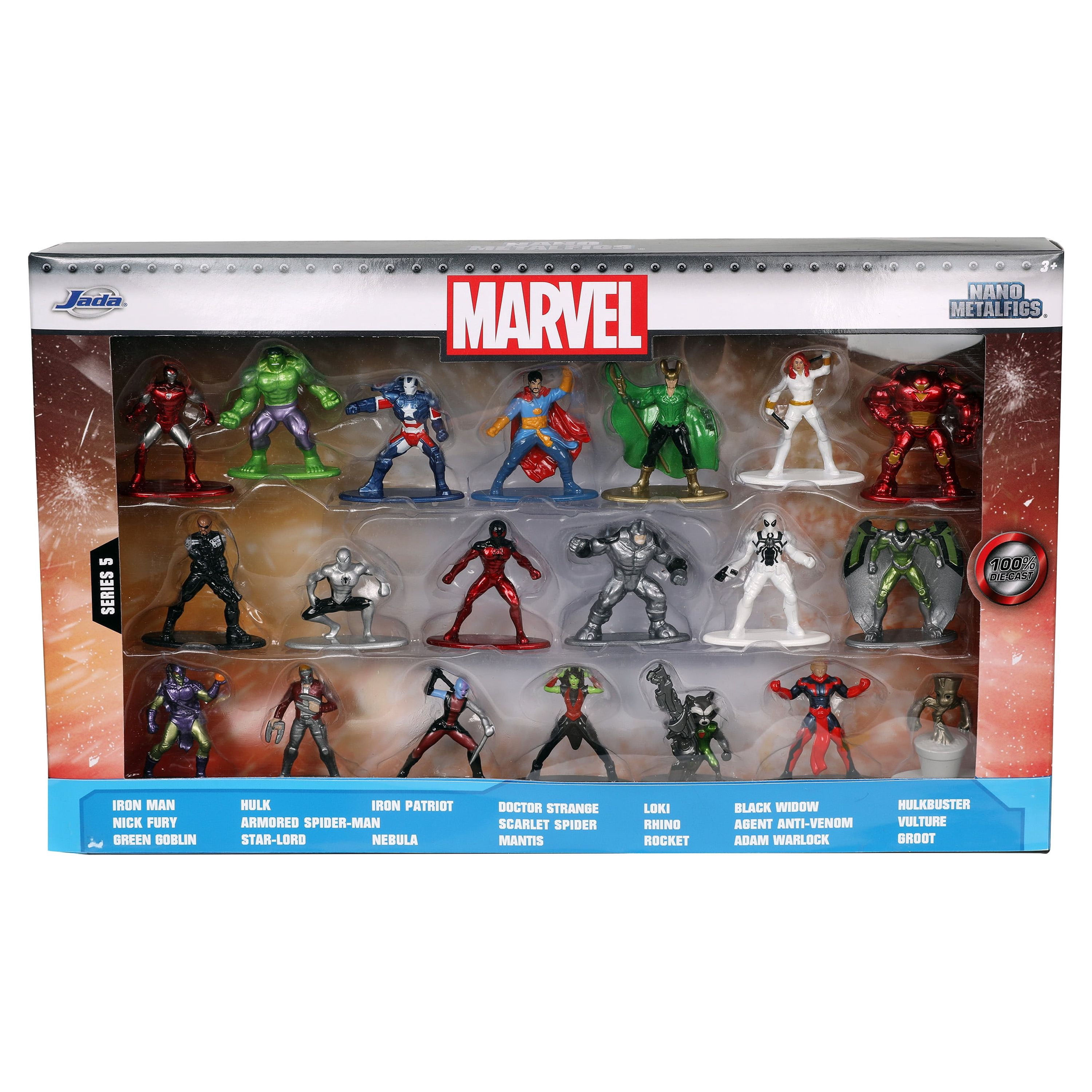 Marvel 1.65" 20-Pack Wave 5 Die-Cast Collectible Figurines