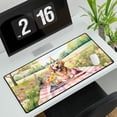 thumbnail image 3 of Happy Mother's Day Golden Retriever with Sweets and Flowers at a Picnic Desk Mat Full Keyboard Mouse Pad Goldens Dog Lover Gifts Idea Large Mousepad - 13005, 3 of 5