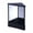 black, variant on Gazechimp Non Reversing Mirror Non Reversing Mirror Inverted Mirror for Cosmetic S