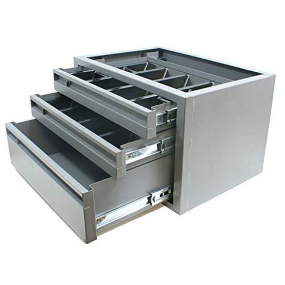 Gabinete Kargo Master 40080 de Acero con 3 Cajones