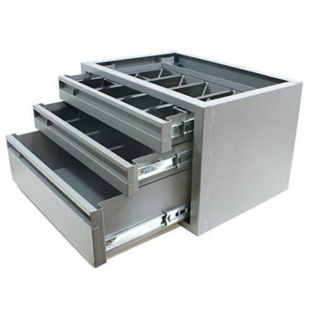 Gabinete Kargo Master 40080 de Acero con 3 Cajones