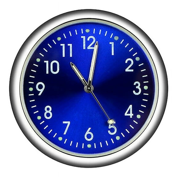 Car Clock Car Clock Luminous Mini Automobiles Internal Stick-On Digital Watch Mechanics Quartz ClocksAutomotive Styling Accessories