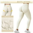 thumbnail image 2 of Scrunch Butt Lifting Leggings for Women Impact Gym Seamless Workout Leggings Mid Low Waist Tummy Control Booty Lifting Yoga Pants, 2 of 7