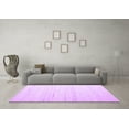 thumbnail image 3 of Ahgly Company Indoor Rectangle Solid Purple Modern Area Rugs, 6' x 9', 3 of 4