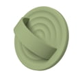 thumbnail image 1 of Soporte magnético para anillo de teléfono COFFKER, silicona verde té, 1 of 9