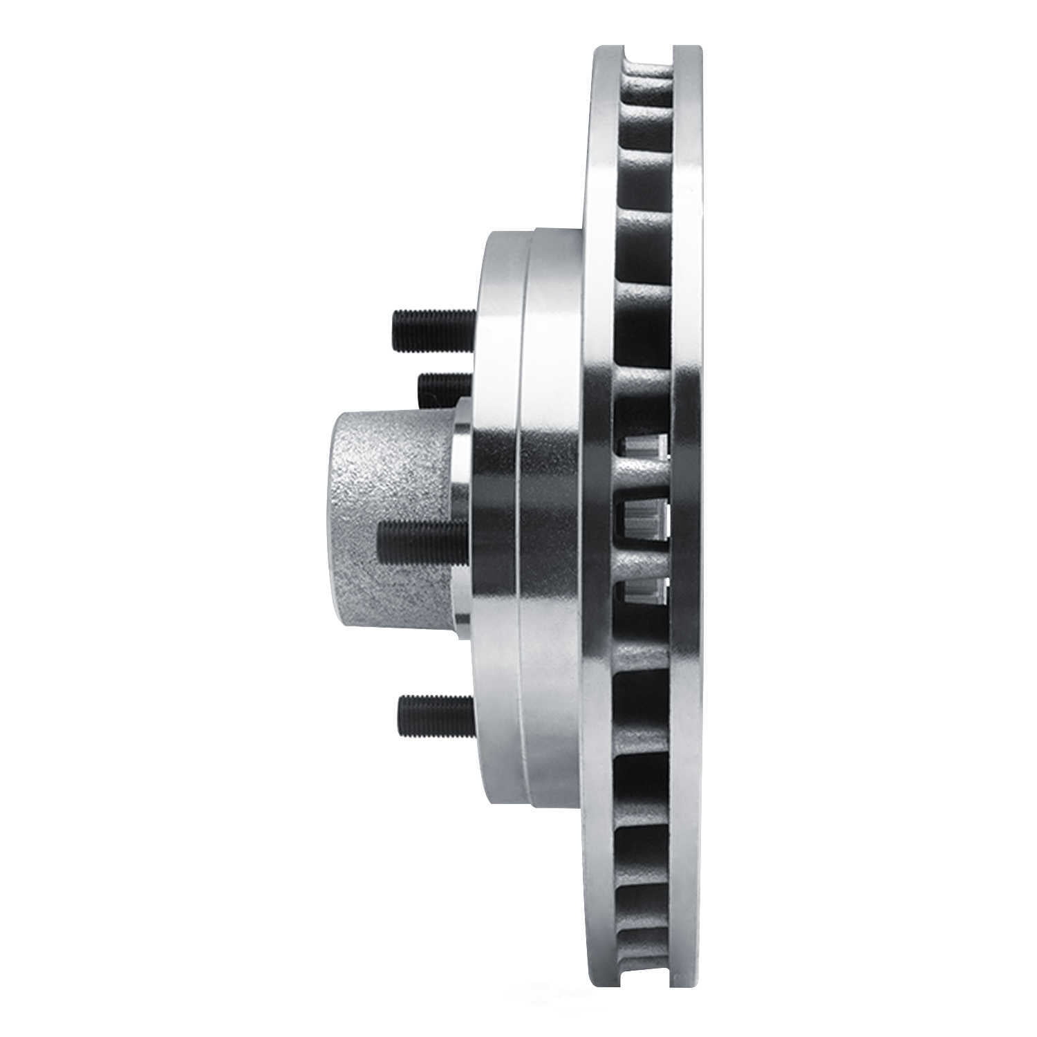 Dynamic Friction Company 631-48022R DFC Brake Rotor - Drilled And Slotted - Silver