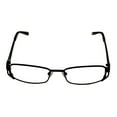 thumbnail image 2 of Jones New York Womens Metal Rectangle Eyeglass Frames, J462, Black, 50mm, 1 Pair, 2 of 6