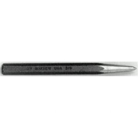 UPC: 0045256220215 | Mayhew Pro Line Punch 8in L 3/32in Tip Steel BO 22021