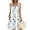 A08_White, variant on Yghzkop Womens Summer Dresses Sleeveless Round Neck Sundress Casual Loose Fit Dress Beach Floral Tshirt Sundress Casual Pockets Boho Tank Dress