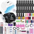 thumbnail image 1 of Juego de manicura con lámpara LED UV de 36/132W, juego de esmalte de uñas de Gel, Kit de herramientas de arte profesional, 1 of 4